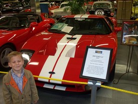 Highlight for Album: Andrew's visit to the Tallahassee Auto Museum on 12/26/2009, with Dad and Granddaddy.