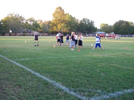 Tue 11 Oct 2011 06:40:01 PM

Andrew started playing flag football in a YMCA youth league.
