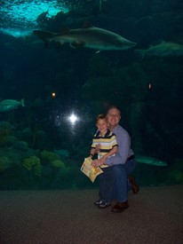 Wed 22 Feb 2012 10:35:27 AM

Andrew would not stand by these sharks, either, unless Dad joined the photo.