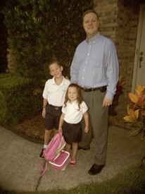 Mon 19 Aug 2013 07:07:51 AM

First day of school: Pre-K4 and 3rd grade.