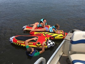 Highlight for Album: 07/04/2019 pontoon boat outing