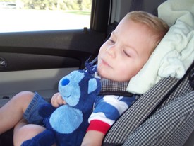 Sat 03 Nov 2007 02:52:16 PM

A tired Andrew on the ride from Tavares to grandma and granddaddy's house, in our new GMC Acadia.