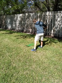 Sat 03 Mar 2018 12:13:30 PM

Golf in the back yard